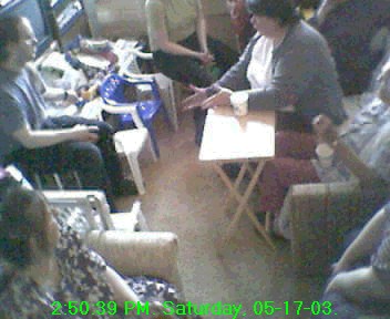 some breathing room, dak & Grandma Betty chat